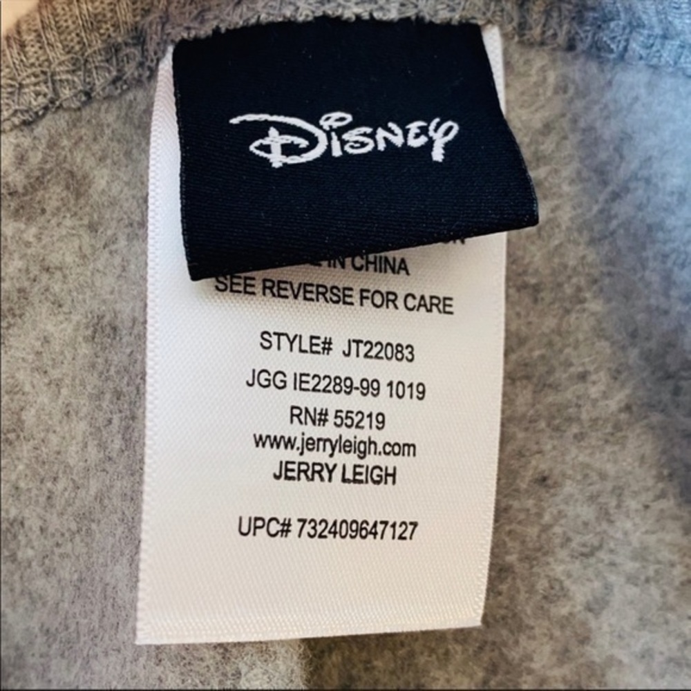 DISNEY Medium Gray Sweatshirt Top NWT - Picture 8 of 10